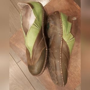 El Naturalista Ginko leather loafers